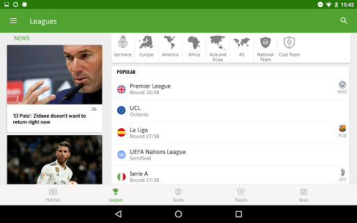 BeSoccer - Soccer Live Score screenshot 9