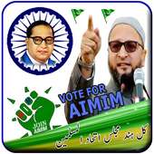 AIMIM Party DP Maker