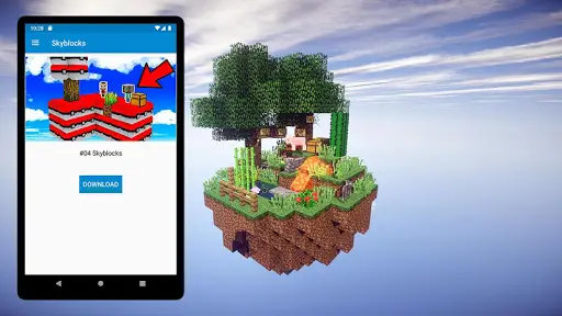 Sky Block Map for MCPE – Apps on Google Play