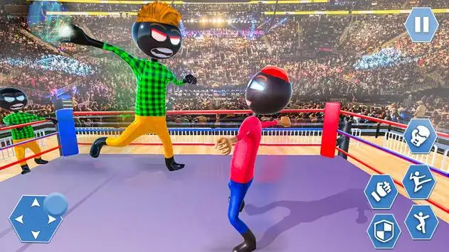 Stickman Ring Fighting Game Game for Android - Download