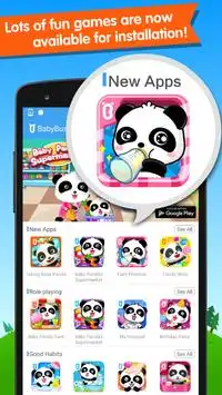 Download do aplicativo Salão de cabeleireiro do Bebê Panda 2023 - Grátis -  9Apps