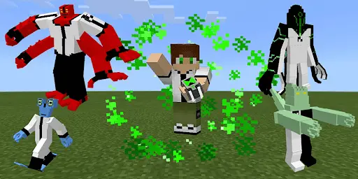 Descarga De La Aplicacion Mod Ben 10 Alien For Minecraft Pe 2021 Gratis 9apps