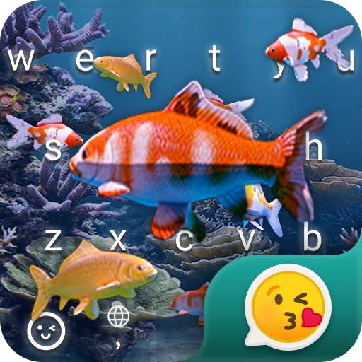 Koi Free Live  3D Fish Keyboard for Rockey