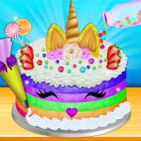 Cooking Unicorn Dessert: Cake & Ice Cream Maker