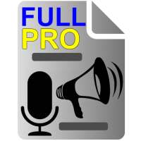 Voice to Text Text to Voice FULL PRO