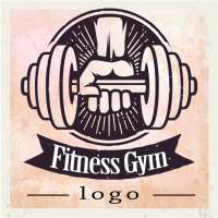 Fitness Gym Logo Design Maker on 9Apps