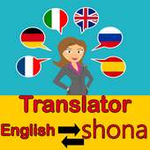 English to Shona and Shona to English Translator