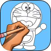 how to draw Doraemon on 9Apps
