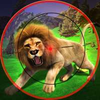 शेर स्निपर शिकार खेल - सफारी पशु