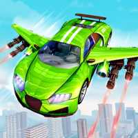 Flying Robot Car Transform games: Robot Car Game