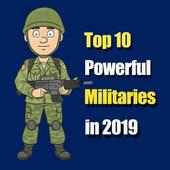 Top 10 Powerful Militaries in 2019