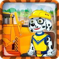 Puppy Patrol Juegos: Máquinas de construcción on 9Apps