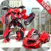 Red Robot Rangers Car Transform Shooting game 2020