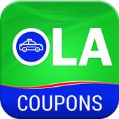Taxi Coupons for Ola Cab on 9Apps