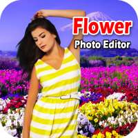 Flower Cut Paste Photo Editor