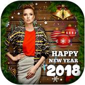 Happy New Year Photo Editor : New Year Frames