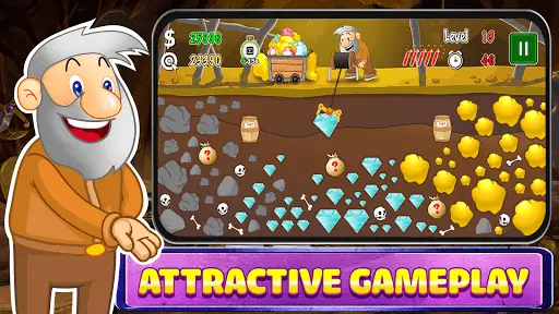 Play Classic Gold Miner Game Online Free