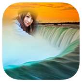 Waterfall Photo Frame HD on 9Apps