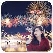 Firework Photo Frame