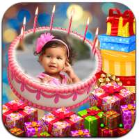 Birthday Cake Photo Frame on 9Apps