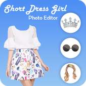 Girl Short Dress Photo Suit: Make Pro Photos on 9Apps