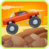 Monster truck hill racing