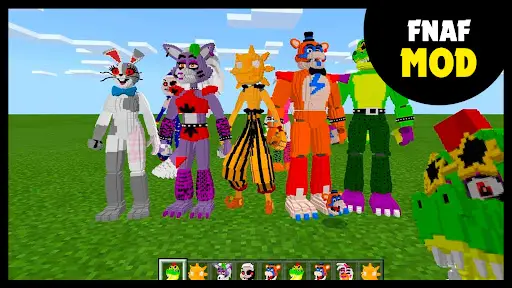 Download FnAF Mod for Minecraft PE android on PC