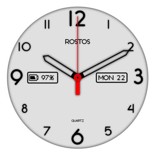 Analog Clock Rostos Live Wallpaper