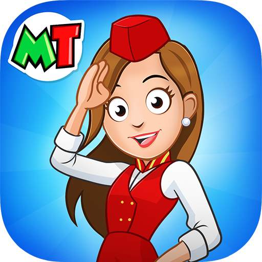 My Town Airport games for kids
