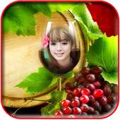 Wine Glass Photo Frame on 9Apps