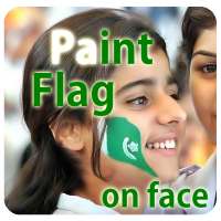 Paint Flag On Face on 9Apps