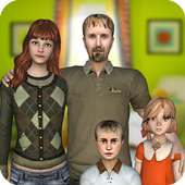 Virtual Dad Simulator : Happy Virtual Family Man