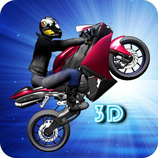 Wheelie Rider 3D - Traffic rider wheelies rider
