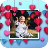 Hearts Selfie Photo Frames on 9Apps