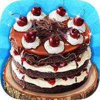 Black Forest Cake - Crazy Food Maker on 9Apps