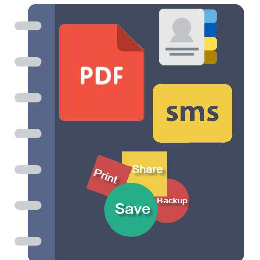 SMS BACKUP 2 PDF,CONTACT BACKUP,SMS EXPORT,CONTACT