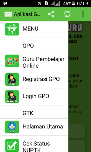 Aplikasi Guru screenshot 1