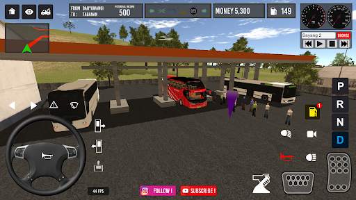 IDBS Bus Simulator 3 تصوير الشاشة