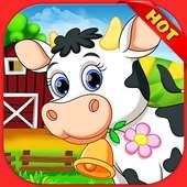 Family Farm Frenzy:Country Seaside Town ville Game