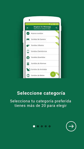 Sonidos y Tonos de Notificación para WhatsApp screenshot 2