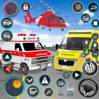 heli ambulância simulador jogo