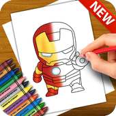 Learn to Draw Iron Man Characters on 9Apps