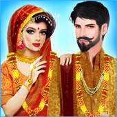 Indian Wedding : Bride Girl Makeover & Makeup