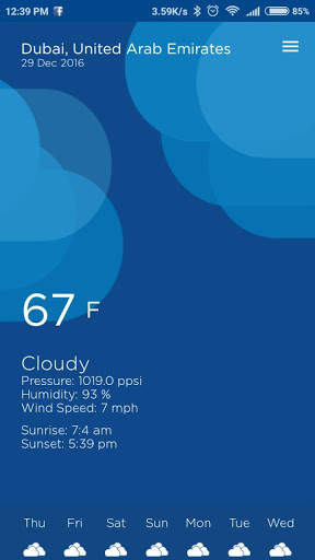 Free Weather App screenshot 2