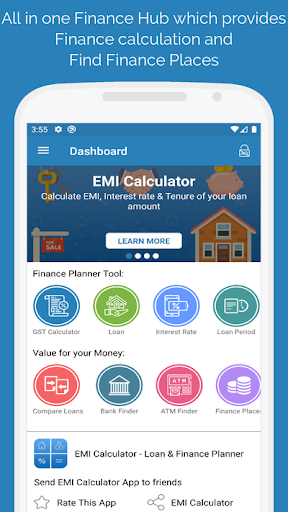 EMI Calculator - Planificador de finanzas screenshot 1