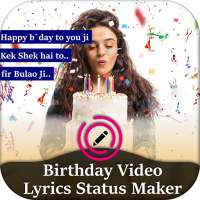 My Photo Birthday Lyrical Video Status Maker on 9Apps