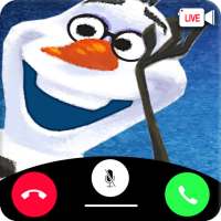 video call, chat simulator and game for snowman