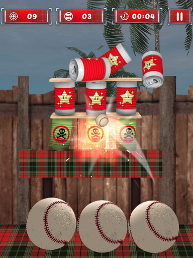 ブリキ缶粉砕機 - ヒット＆ボールシューター3Dをノックダウン screenshot 17