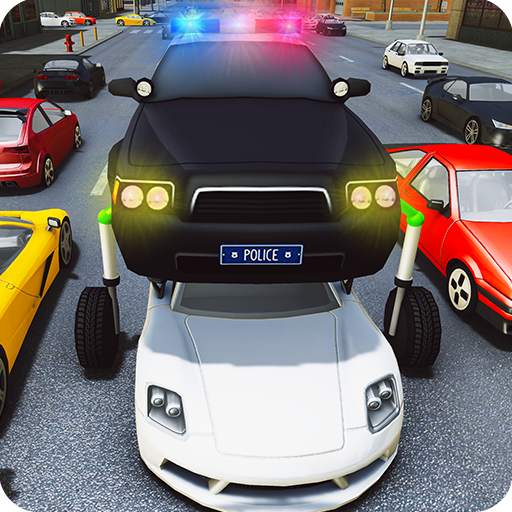 Elevated Car Racing Speed Driving Parking Game