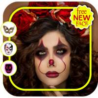 Halloween Makeup - Mask Face camera Snap